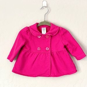 Pink Peacoat Baby Girl 3 Months
